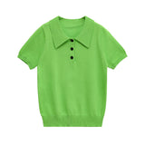Willow | Polo à manches courtes en tricot polyvalent