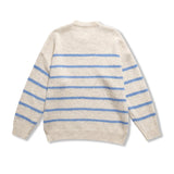 Océane | Pull en maille à rayures au style décontracté