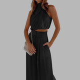 Séréna | Ensemble pantalon classique deux pièces élégant