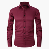 Bernard | Chemise homme Slim Fit anti-froissement et extensible