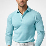 Mathis | Polo Slim Fit Homme à Manches Longues