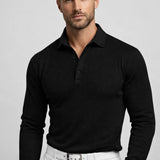 Mathis | Polo Slim Fit Homme à Manches Longues