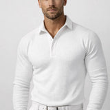 Mathis | Polo Slim Fit Homme à Manches Longues