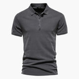 Gérard | Polo homme à manches courtes avec col structuré et patte de boutonnage