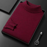 Armand | Pull pour Homme à Col Montant et Texture Fine