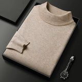 Armand | Pull pour Homme à Col Montant et Texture Fine