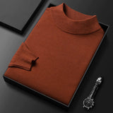 Armand | Pull pour Homme à Col Montant et Texture Fine