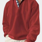 Mireille | Pull homme à col polo et coupe décontractée