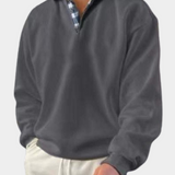 Mireille | Pull homme à col polo et coupe décontractée