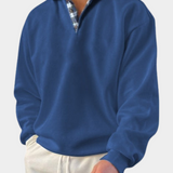 Mireille | Pull homme à col polo et coupe décontractée