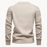 Władysław | Pull en tricot homme à col rond et coupe normale