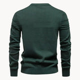 Władysław | Pull en tricot homme à col rond et coupe normale