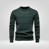 Władysław | Pull en tricot homme à col rond et coupe normale