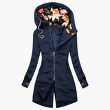 Monique | Parka féminine à capuche et coupe ajustée