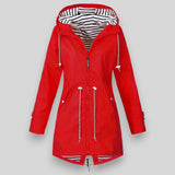 Geneviève | Veste femme avec capuche imperméable