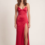 Capucine | Robe Maxi Dos Nu à Col Halter