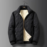 Sébastien | Veste homme matelassée doublée en polaire sherpa