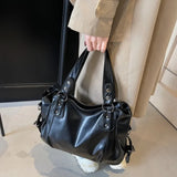 Pauline | Sac à bandoulière rétro en simili cuir doux et spacieux
