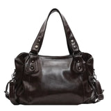 Pauline | Sac à bandoulière rétro en simili cuir doux et spacieux