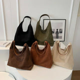 Pauline | Sac hobo en daim pour femme format spacieux