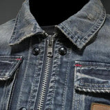 Armand | Veste en jean vintage à style rétro