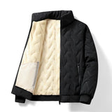 Sébastien | Veste homme matelassée doublée en polaire sherpa
