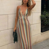 Théorine | Maxi robe boho à motif vintage