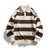 Jocelyn | Pull Polo Rayé Homme Style Rugby Vintage