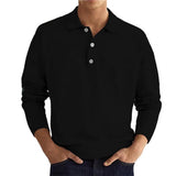 Isidore | Polo Homme à Manches Longues Élégant et Confortable