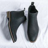 Sacha | Bottes Chelsea Minimalistes en Finition Mate pour Homme