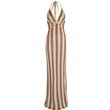 Théorine | Maxi robe boho à motif vintage