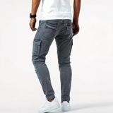 Julien | Jean cargo skinny homme coupe moderne