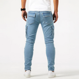 Julien | Jean cargo skinny homme coupe moderne