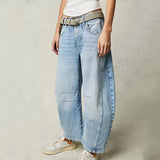 Everly | Jeans à Jambes en Baril pour Femmes