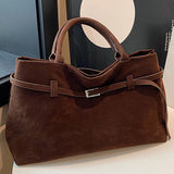 Zella | Sac à main pour femmes en daim luxueux