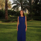 Élarine | Robe maxi élégante fluide pour femme