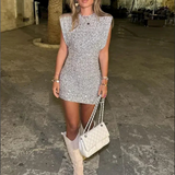Théline | Robe de soirée pailletée style bodycon élégante