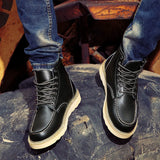 Lucien | Bottes en Cuir Décontractées Imperméables pour Homme