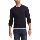 Wiesław | Pull homme en tricot torsadé à col rond
