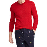 Wiesław | Pull homme en tricot torsadé à col rond