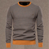 Cédric | Pull masculin en tricot texturé à col rond
