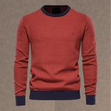 Cédric | Pull masculin en tricot texturé à col rond