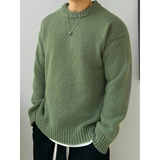 Aurore | Pull homme col rond au style classique et confortable