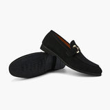 Hugo | Pantoufles en suède pour homme avec détail métallique élégant