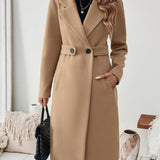Margaux | Trench-coat long pour femme avec ceinture ajustable