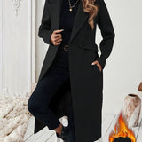 Margaux | Trench-coat long pour femme avec ceinture ajustable