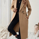Margaux | Trench-coat long pour femme avec ceinture ajustable