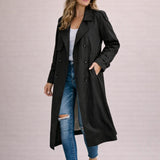 Anaïs | Trench-coat femme à double boutonnage et ceinture ajustable