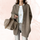 Victoire | Gilet boutonné en maille douce pour femme