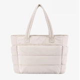 Lily | Sac fourre-tout matelassé avec poches latérales